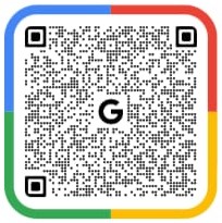 Google QR code for Adya Coaching Classes